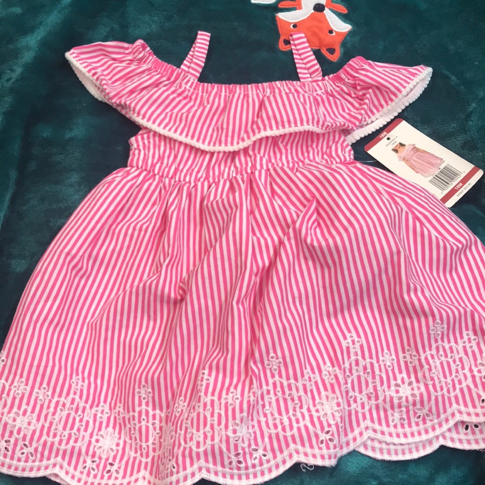Penelope Mack striped NWT dress 18 months - Picture 1 of 4